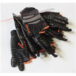 6 NEW PAIRS OF TRADES PROTECTION GLOVES WITH TOUCH