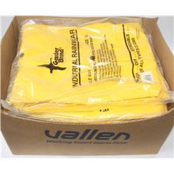 CASE OF GANDER-BRAND INDUSTRIAL RAINWEAR SIZE: S