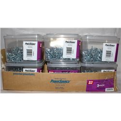 CASE OF GRIP-RITE MODIFIED TRUSS SCREWS 1-1/4" X 8