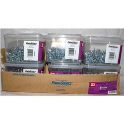 CASE OF GRIP-RITE MODIFIED TRUSS SCREWS 1-1/4  X 8