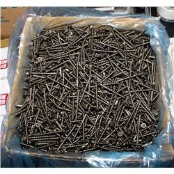 CASE OF GRIP-RITE PARTICLE BOARD-SCREWS 2  X 8