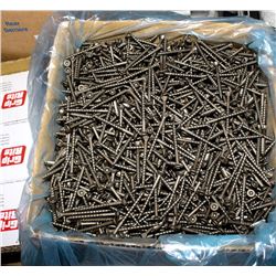 CASE OF GRIP-RITE PARTICLE BOARD-SCREWS 2  X 8