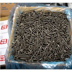 CASE OF GRIP-RITE PARTICLE BOARD-SCREWS 2  X 8