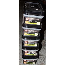 5 CASES OF GRIP-RITE COLLATED SIDING/FENCING NAILS