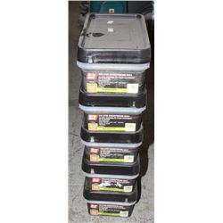 5 CASES OF GRIP-RITE COLLATED SIDING/FENCING NAILS