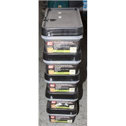 5 CASES OF GRIP-RITE COLLATED SIDING/FENCING NAILS
