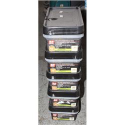 5 CASES OF GRIP-RITE COLLATED SIDING/FENCING NAILS