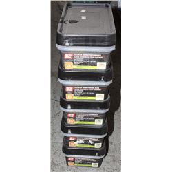5 CASES OF GRIP-RITE COLLATED SIDING/FENCING NAILS