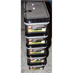 5 CASES OF GRIP-RITE COLLATED SIDING/FENCING NAILS