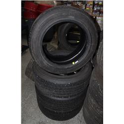 SET OF 4 GOODYEAR EAGLE 245/55/R18 TIRES