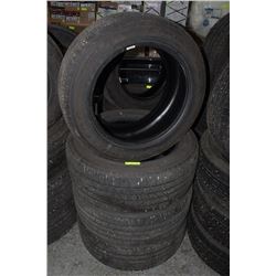 SET OF 4 GOODYEAR EAGLE 245/55/R18 TIRES