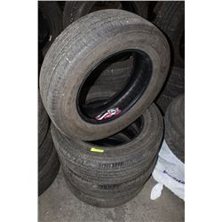 SET OF 4 GOODYEAR ASSURANCE 225/65/R17 TIRES
