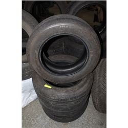 SET OF 4 HANCOOK OPTIMO 215/60/R16 TIRES