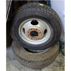 GROUP OF 2 ASSORTED TIRES