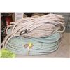 Image 1 : BUNDLE OF UNKNOWN LENGTH ROPE W/ CLAVICE