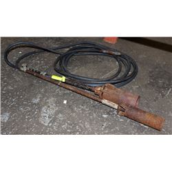 PAIR OF TIGER TORCHES