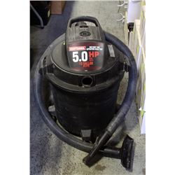 CRAFTSMAN 13 GALLON  5HP WET/DRY SHOP VAC