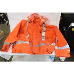 NASCO / NOMEX HI-VIZ 2PC. RAINGEAR SIZE  2XL