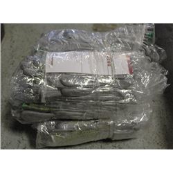 FOUR BUNDLES OF NITRILE DIPPED GLOVES