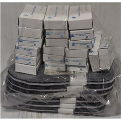 LOT OF GANKA POLYESTER W/ METALLIC FILM