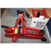 Image 1 : MOTOMASTER 2-1/4 TON JACK & TWO 2 TON JACK STANDS.