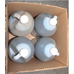 LOT OF FOUR - 4L JUGS OF ZEPP FLOOR CLEANER
