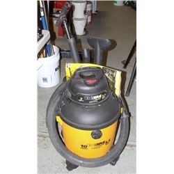 SHOP VAC 5.5HP VAC 2 GAL & 10 GAL.