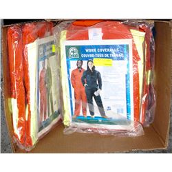 LOT OF REFLECTIVE COVERALLS - SIZE 44