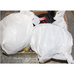 LOT OF SAFETY GEAR INCLUDING GLOVES, EYEWEAR AND