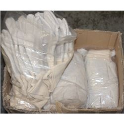 LOT OF 6 DOZEN COTTON WORK GLOVES