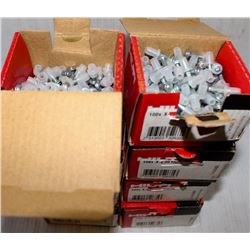 8 SMALL BOXES OF HILTI  3A8505 FASTENING PLUGS