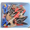 Image 1 : TOTE OF VARIOUS CLAMPS