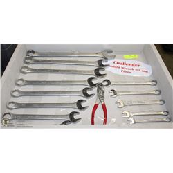 CHALLENGER STANDARD WRENCH SET AND PLIERS
