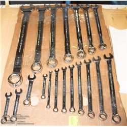 MASTERCRAFT MAXIMUM SAE 19PC WRENCH SET