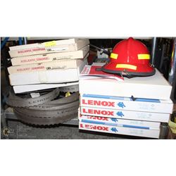 SHELF CONTENTS: MANY ASSORTED BANDSAW BLADE