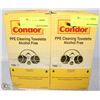Image 1 : FOUR BOXES OF CONDOR PPE CLEANING TOWELETTES