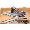 Image 1 : LOT OF WOOD WORKING TOOLS INCL 3 PLANERS, RASPS &