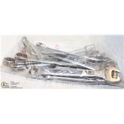BAG OF ASST 6 POINT CRESCENT WRENCHES