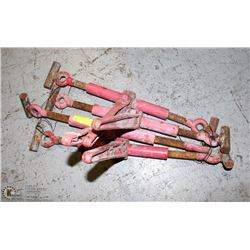 SET OF 4 BOOMER CAMPER TIE DOWNS