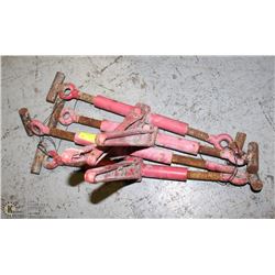 SET OF 4 BOOMER CAMPER TIE DOWNS