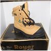 Image 1 : NEW ROYER MENS HIGH TOP WORK BOOT - SIZE 7.5