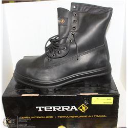NEW TERRA MENS HIGH TOP WORK BOOT - SIZE 12