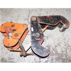 PAIR OF BEAM CLAMPS