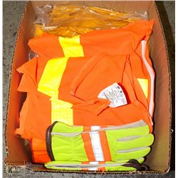 CASE OF CONDOR RAIN PANTS - SIZE 2XL WITH HI-VIS