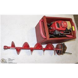 VINTAGE INDIAN ICE  AUGER