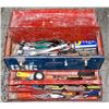 Image 1 : BLUE METAL TOOLBOX WITH CONTENTS