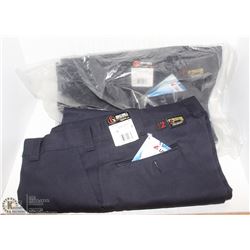 2 PAIRS OF BIG BILL FR WORK PANTS - SIZE 32X36
