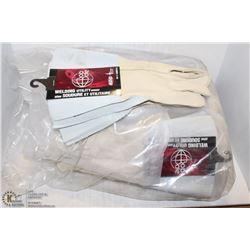 BUNDLE OF GANDER LEATHER WELDING GAUNTLETS