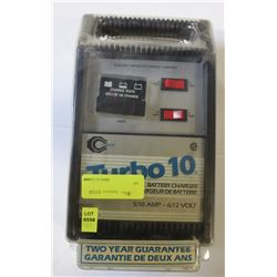 NEW TURBO 10 BATTERY CHARGER BY KLIP LIGHT