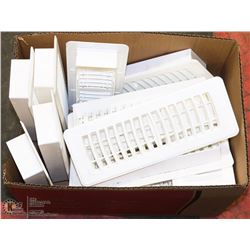 BOX OF 3" X 10" VENT COVERS